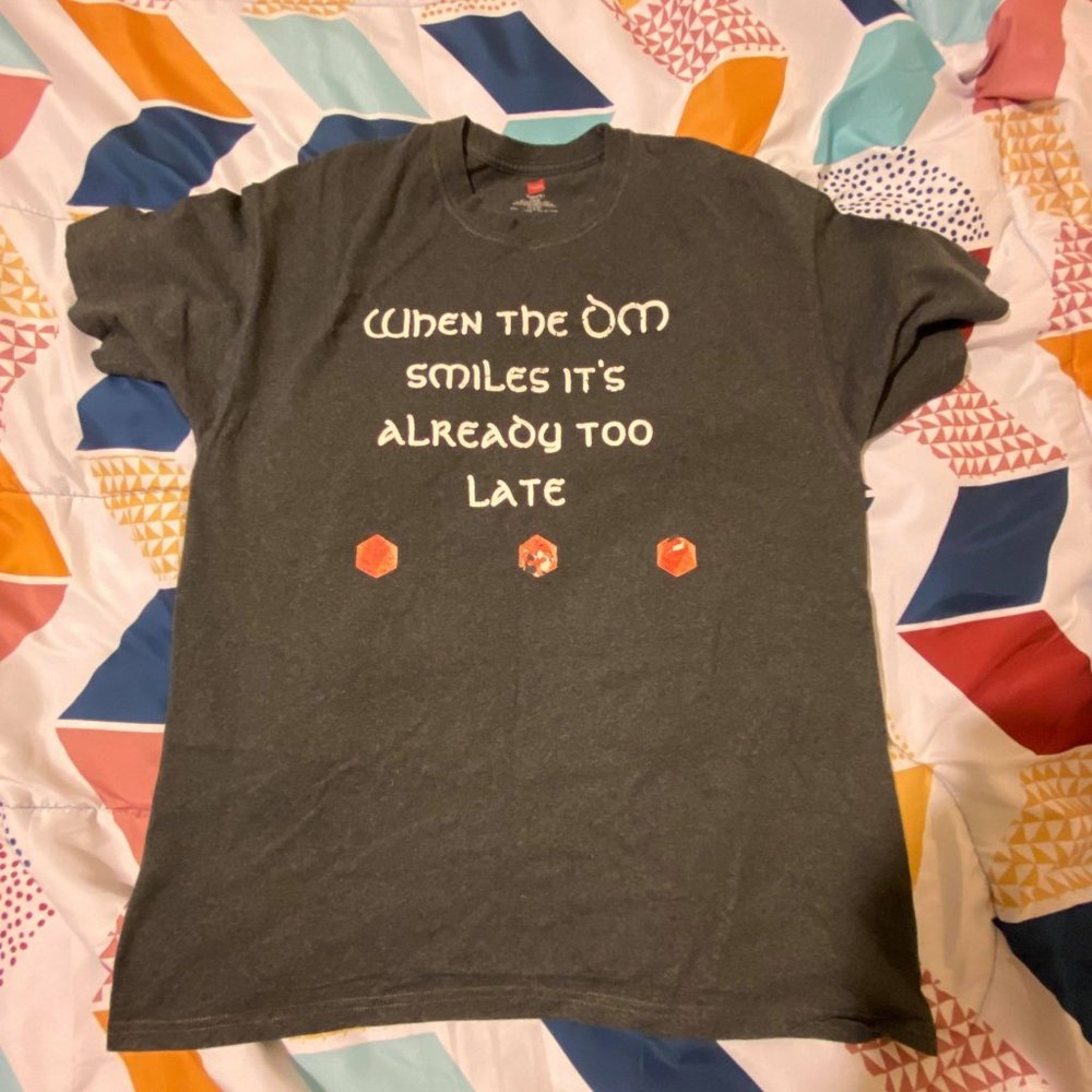 Vintage Homemade D&D Graphic Tee